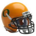 Oregon Ducks Yellow Schutt Authentic Mini Football Helmet