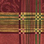 Brocade Plaid Red 1205-10