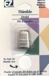 Crimp Top Nickel Plated Thimble Medium