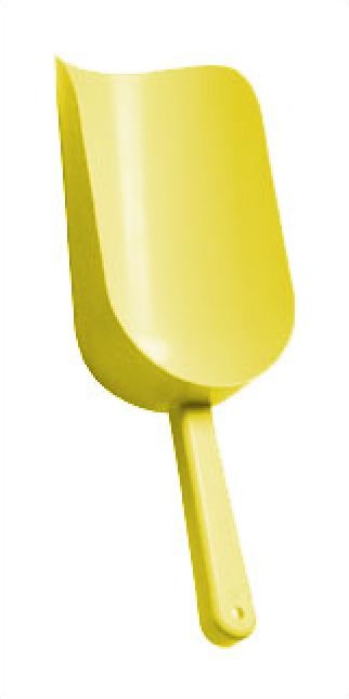 Yellow Plastic Popcorn Scoop