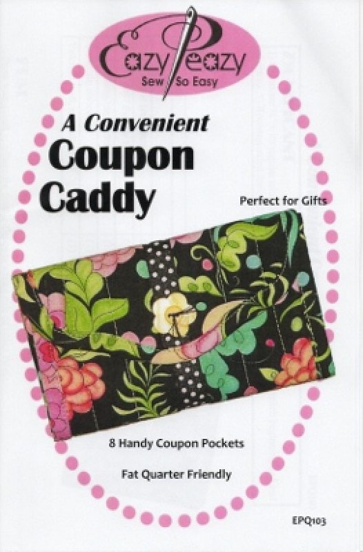 Free coupon caddy pattern
