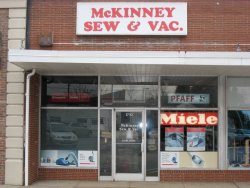 McKinney Sew & Vac Exterior