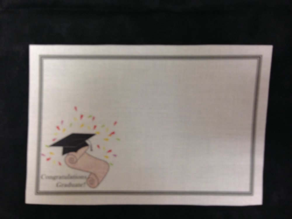 Graduation Quilt Label