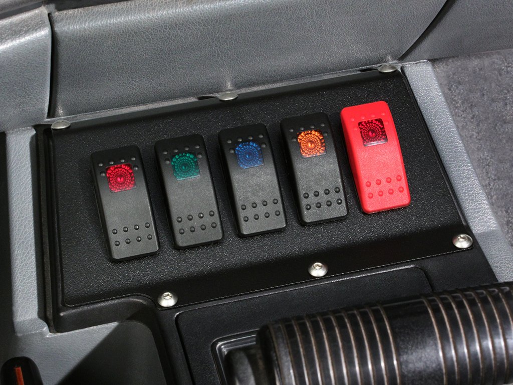 84 - 96 Jeep Cherokee Heavy Duty Carling Contura 5 Switch ... wiring diagrams jeep jk accessories 