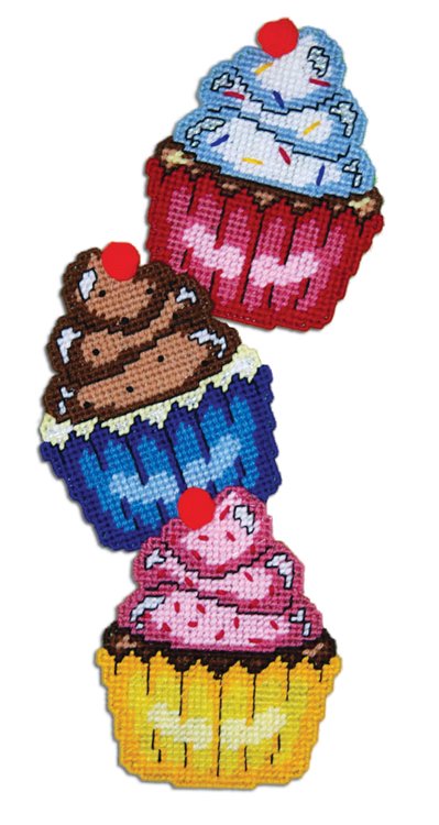 2041 cupcakes 021465020419 free plastic canvas patterns christmas