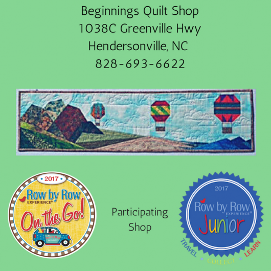 Beginnings Quilt Shop Hendersonville, NC