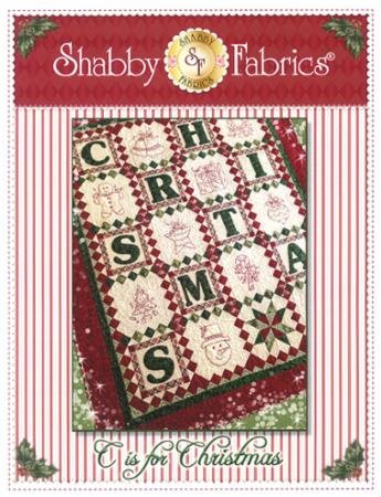 C is for Christmas (Shabby Fabrics) - 48640