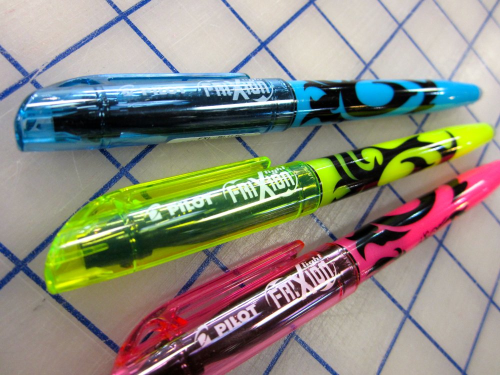 Frixion Quilting Highlighter