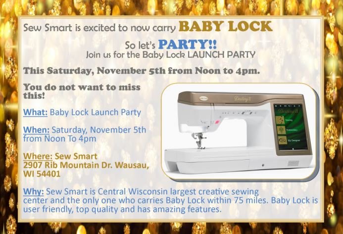 Sew Smart | Central Wisconsin’s Largest Creative Sewing Center!