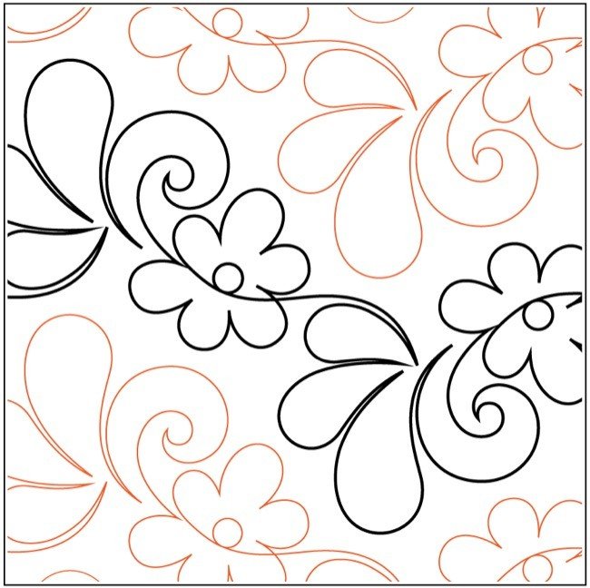 Pantograph Quilting Designs