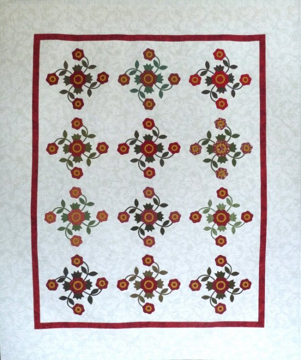 Sue Garman - Antique Rose Quilt