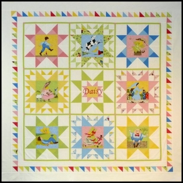 Sue Garman - Daisy's Mother Goose Quilt