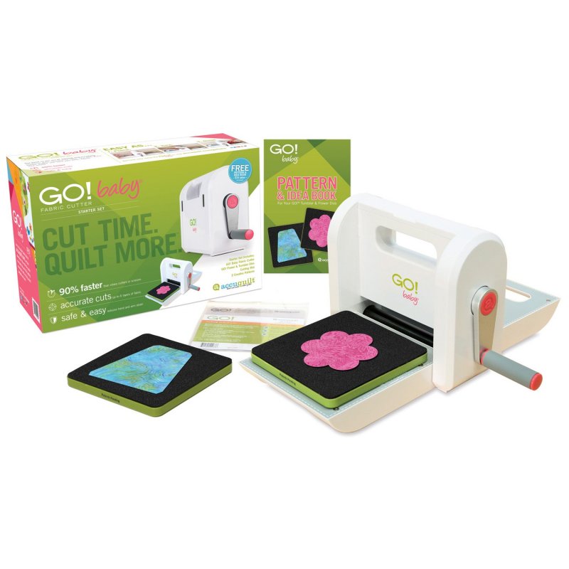 Accuquilt GO! Baby Fabric Cutter Starter Set 699195553004