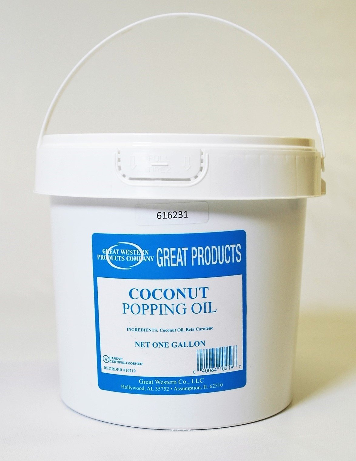 Coconut Oil One Gallon Yellow