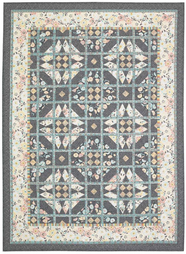 Quilting TX Quilting Fabric Patterns Poppy