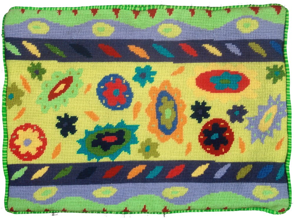 Modern Needlepoint Pillow Kits