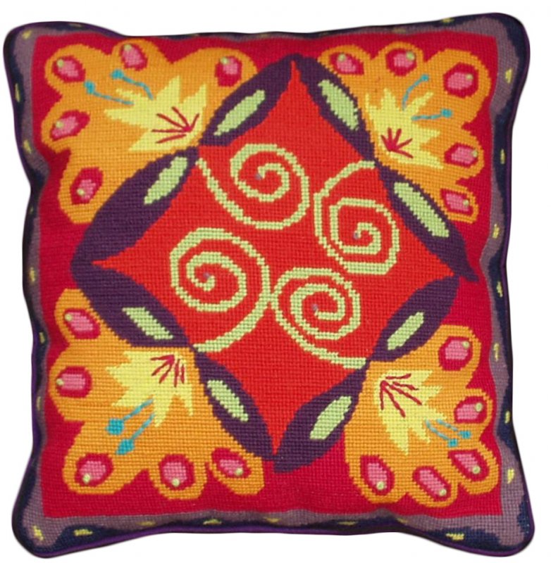 Jennifer Pudney Needlepoint Lotus