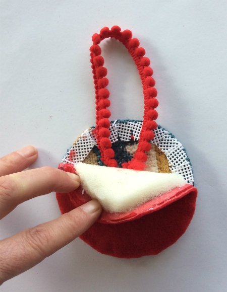 needlepoint ornament finishing