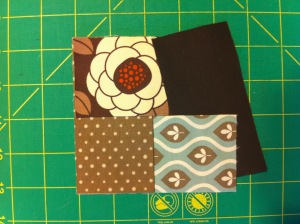 cardboard box top layout for coasters