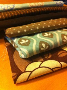 pick fabric for your coasters