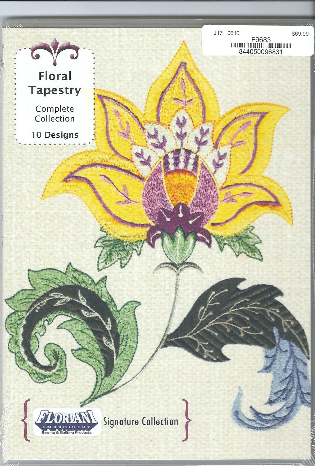 Floriani jessecmault design collection floral tapestry 844050096831 Floriani jessecmault design collection floral tapestry 844050096831