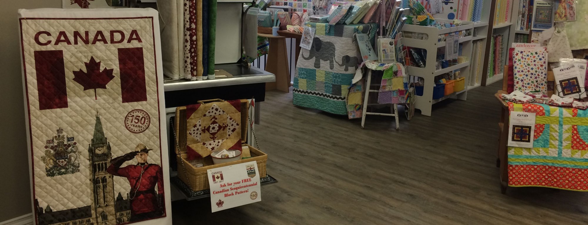 Lori's Country Cottage Sherwood Park, Alberta Quilt Shop