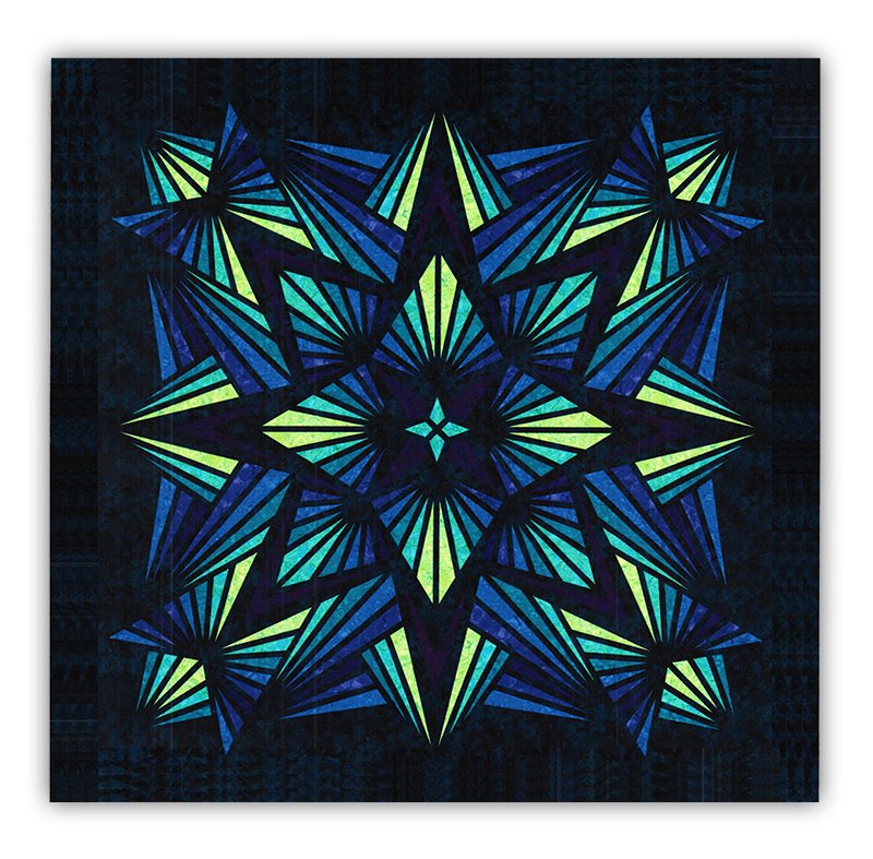 Hoffman Sew into it! Crystal Blue Kit