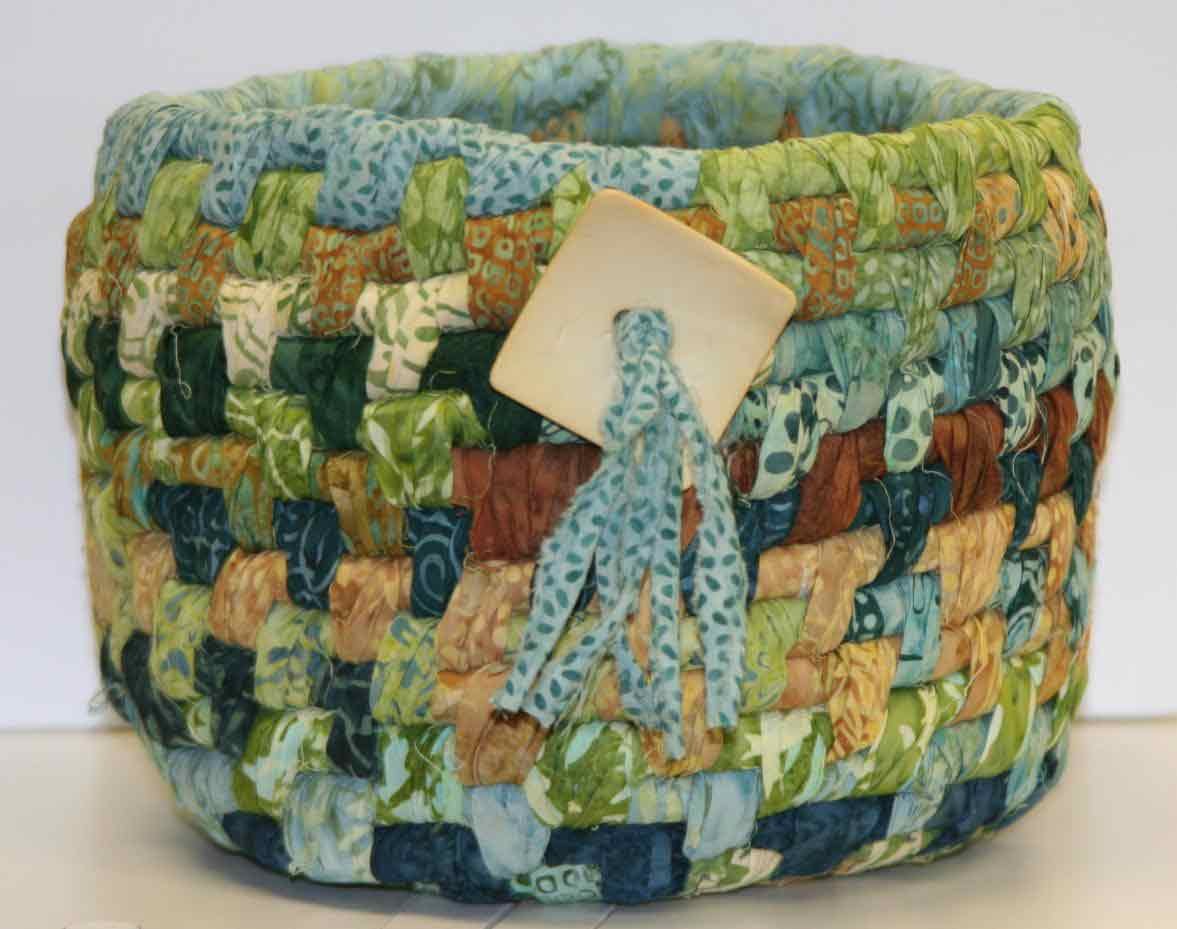 Hand Woven Bali Basket Pattern