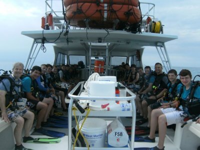 Troops and Crews get certified with us and then take dive adventures to Sea Base and around the world.