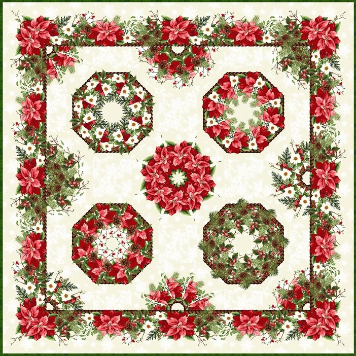 Kaleidoscope Wall Hanging Quilt Kit