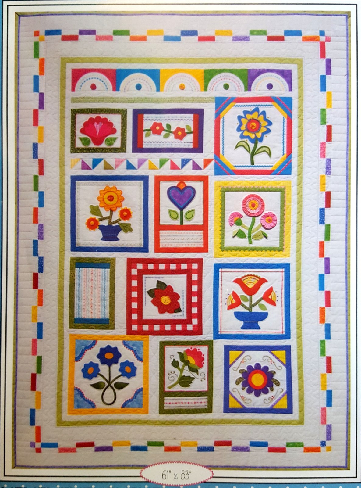 Stitcher's Garden #2 Quilt