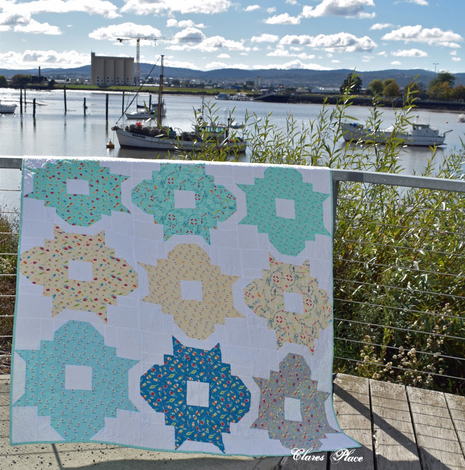 Mod Charms pattern by Clares Place designs