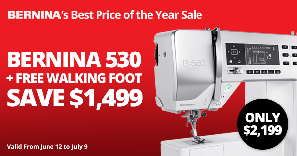 Best Price of the Year Bernina B530