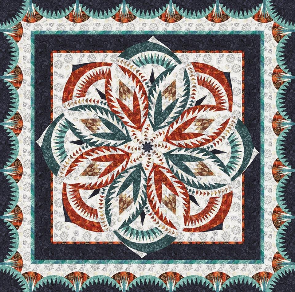 Judy Niemeyer Vintage Rose Quilt