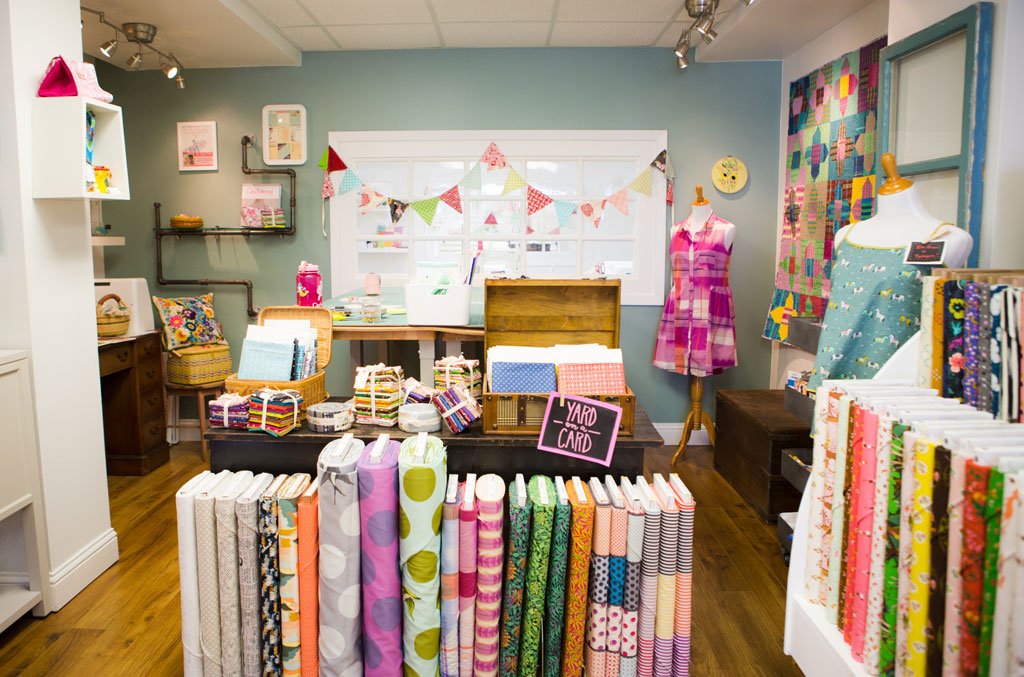 Urban Spools Sewing Lounge Best Fabric Boutique in Dallas Quilt