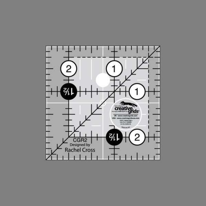 Creative Grids Quilting Ruler 2 1/2in Square