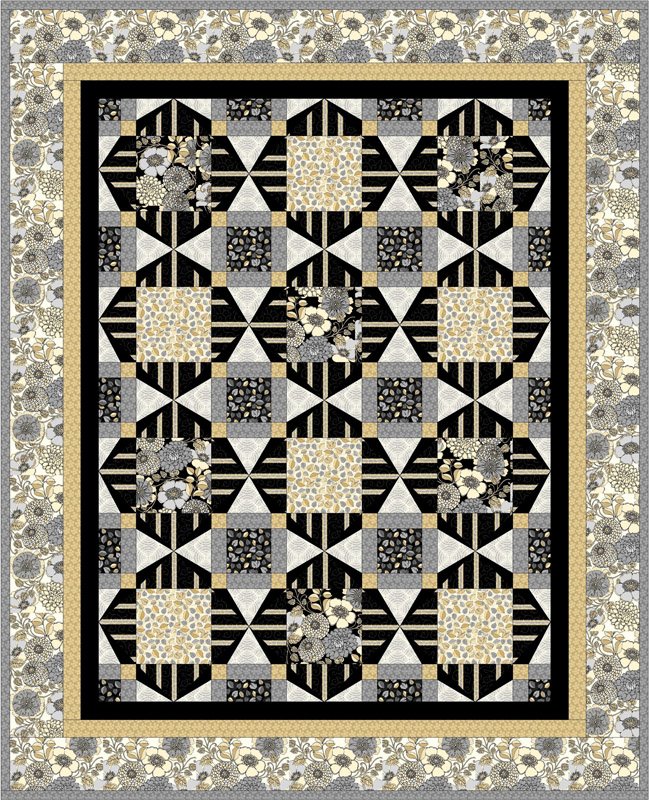 Shades of Grey Quilt Kit