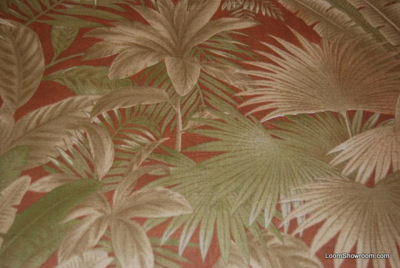 Tommy Bahama Bahamian Breeze Tropical Leaves Palm Plants Floral Famous