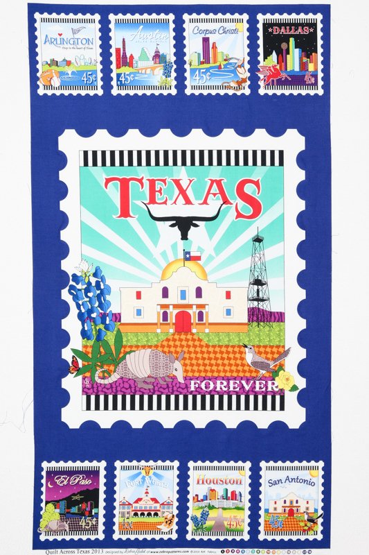 Texas Forever Stamp Panel