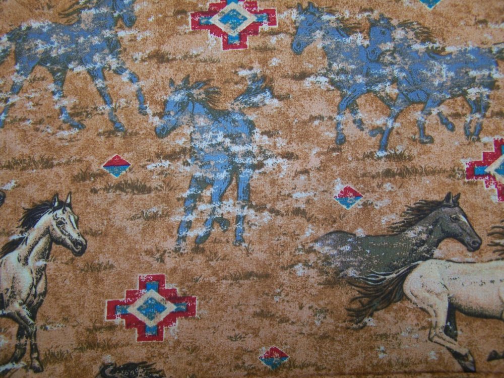 Horses Nature S Corner By Fabri Quilt Horses Nature S Corner By Fabri Quilt
