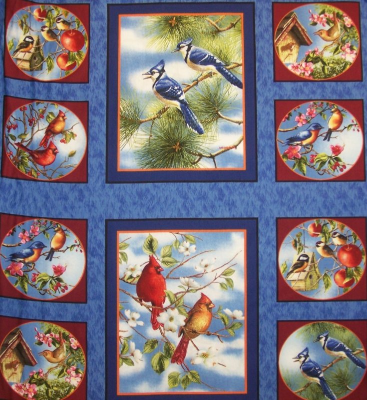 Songbird Serenade by James Meger for Quilting Treasures