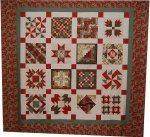 Yankee pride studio deb quilts star tucker quilt pink
